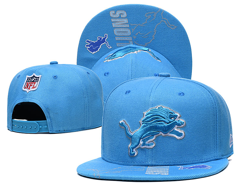 2021 NFL Detroit Lions Hat GSMY407